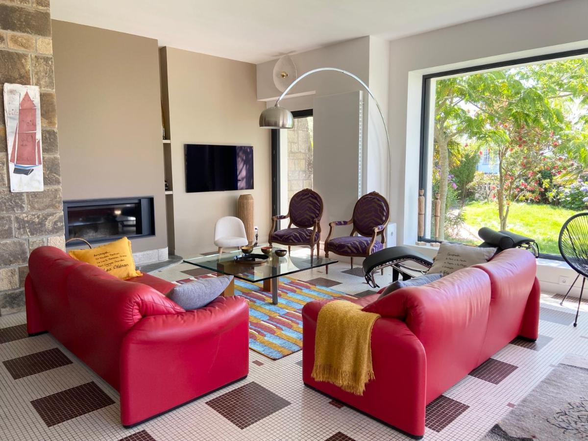 Superbe Villa Vue Sur Mer, Corniche De La Plage 贝诺代 外观 照片