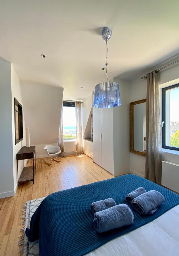 Superbe Villa Vue Sur Mer, Corniche De La Plage 贝诺代 外观 照片